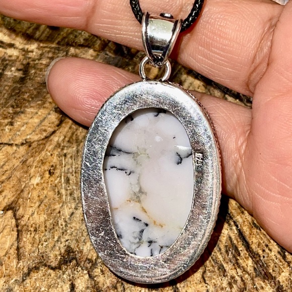 Dendritic Agate Pendant 2” - Picture 5 of 7